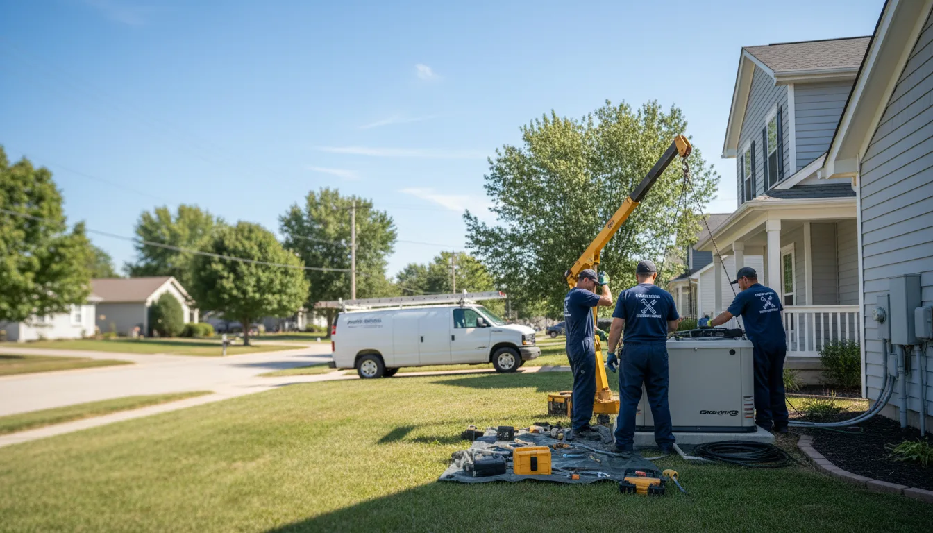 Generator Installation in Waltonville, IL near me